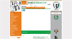 Desktop Screenshot of cup2011.fide.com