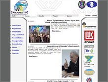 Tablet Screenshot of cup2005.fide.com