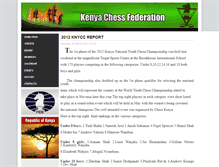 Tablet Screenshot of kenya.fide.com